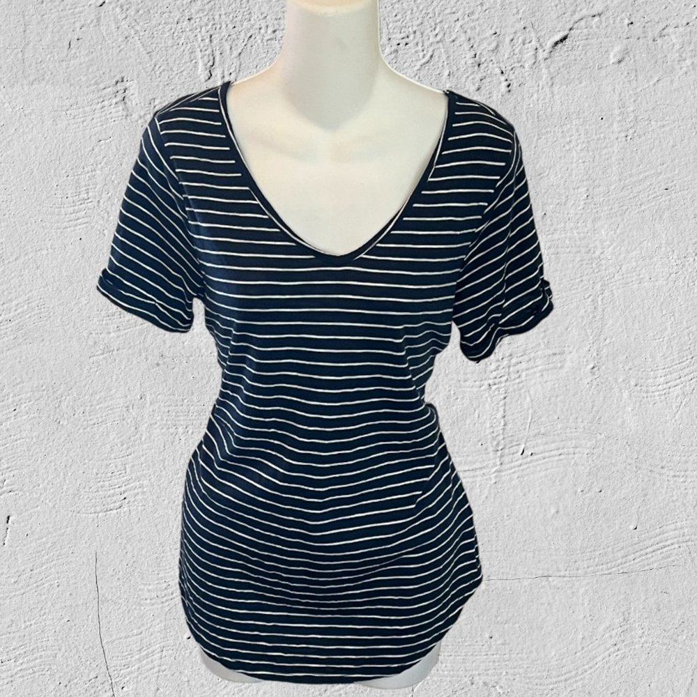 Always Indigo Navy-Blue Tee-Shirt – Size L